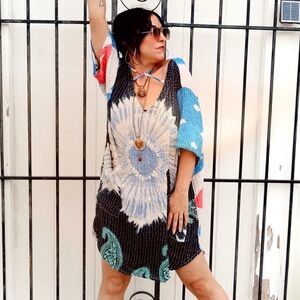 Kantha Bae Oversized Tunic